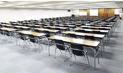 大阪商工会議所HPより。統一試験会場イメージ。